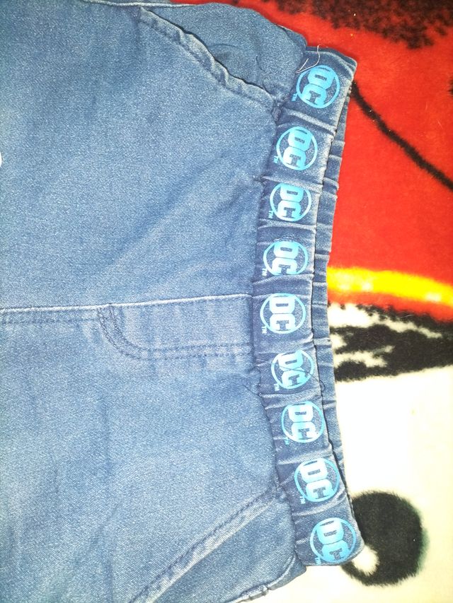 Pantalón corto vaquero niño DC Comics