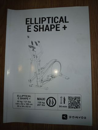 Elíptica Domyos E-Shape + 09