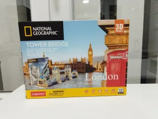 Puzzle 3D CubicFun Puente de Londres 120 piezas