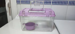 Jaula transporte agaporni/hámster