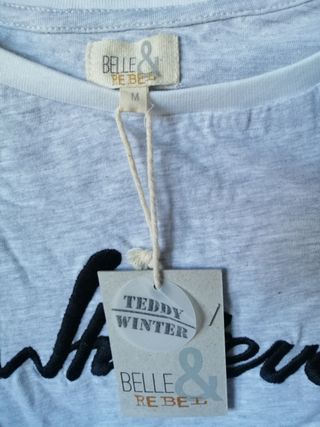 Camiseta Belle & Rebel Whatever T M