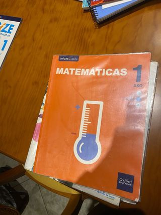 libro de matemáticas
