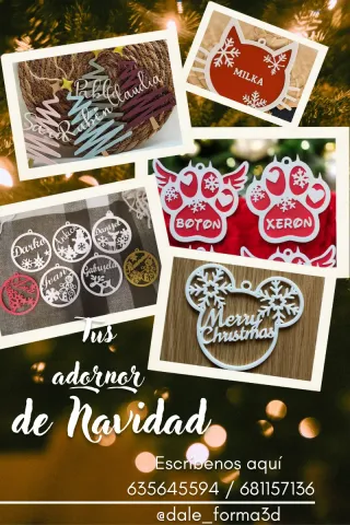 Bolas de Navidad Personalizadas