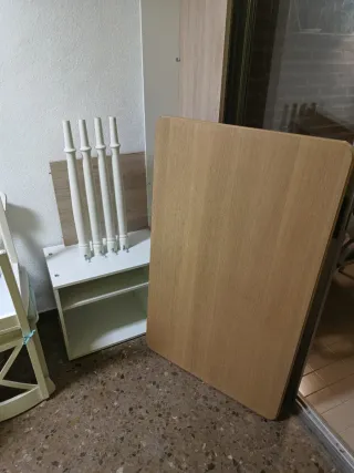 Mesa DANDERYD + 4 Sillas ROSENTORP IKEA