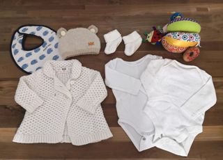 Lote ropa bebé 0-2 meses (56cm) - Zara, H&M y más