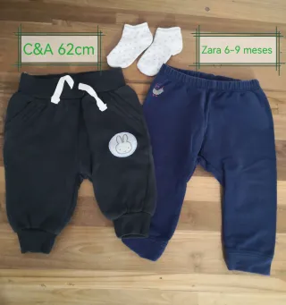 Lote ropa bebé 0-2 meses (56cm) - Zara, invierno