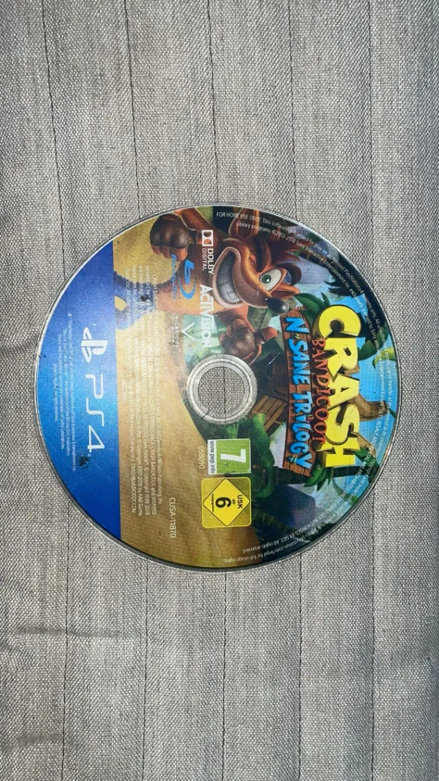 Crash Bandicoot N. Sane Trilogy PS4