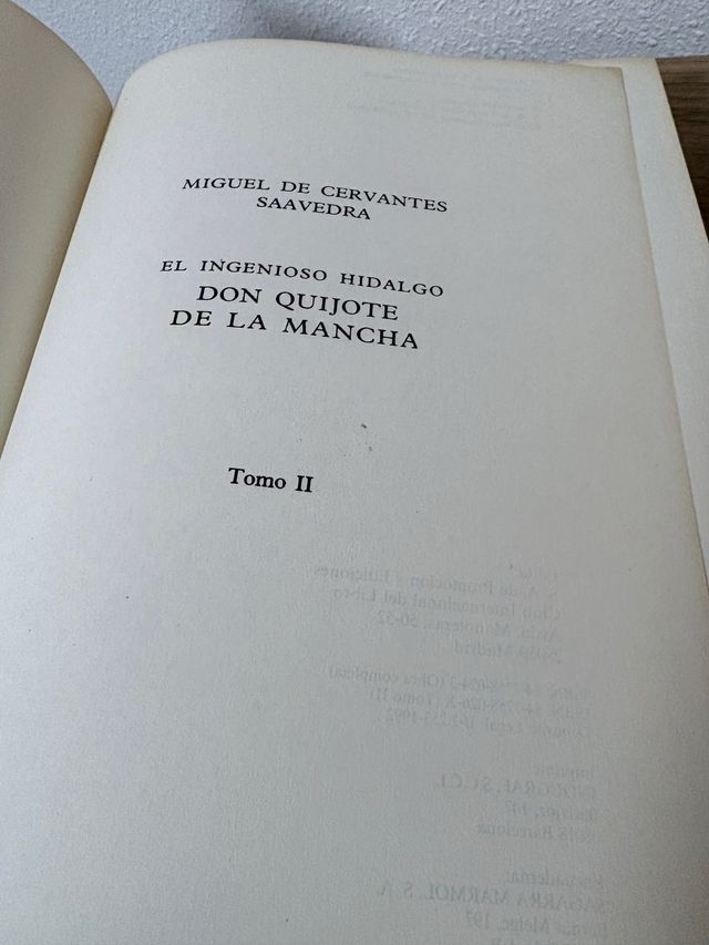 El Ingenioso Hidalgo Don Quijote De La Mancha