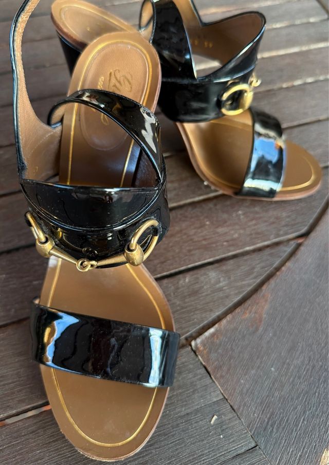Sandalias Gucci Negras