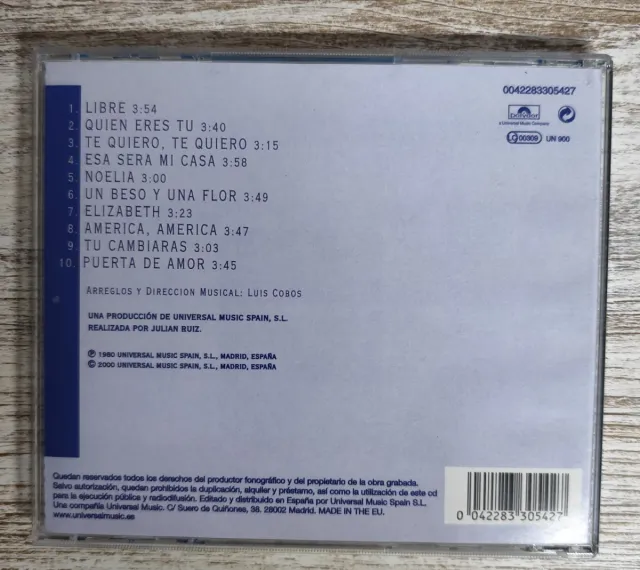 CD Nino Bravo - Aniversario (1945-1995)