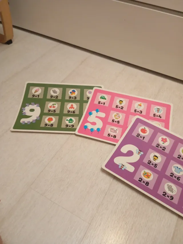 Juego de mesa Tablas de Multiplicar Diset