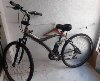 Bicicleta BTWIN Original Gris