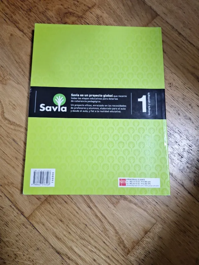 Biología y geología. 1 Bachillerato. Savia (Spa...