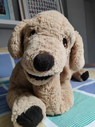 Peluche perro grande