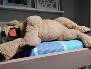 Peluche perro grande