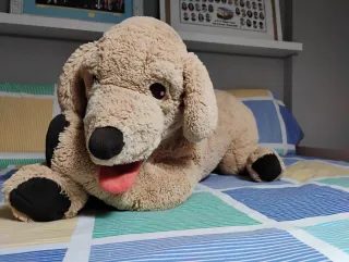 Peluche perro grande