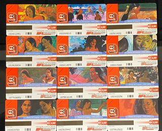 DONNE DI GAUGUIN NUOVE G1677 schede telefoniche