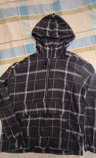 Sudadera Canguro Cuello Cremallera