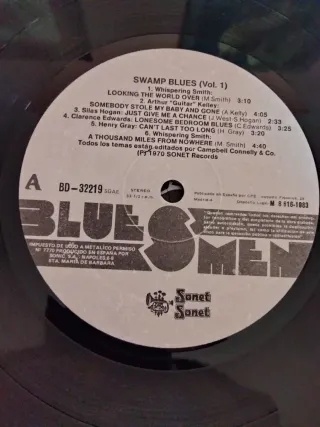 Vinilo Swamp Blues 2xLP