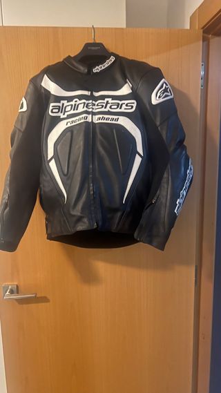 Mono de piel Alpinestars 2 piezas talla 50