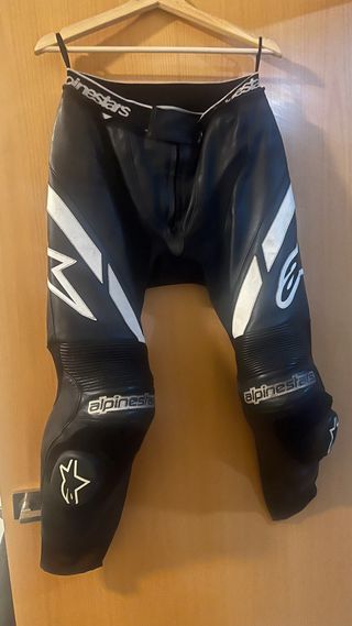 Mono de piel Alpinestars 2 piezas talla 50