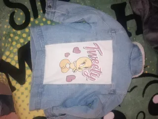 Chaqueta Jean Ovejera Tweety