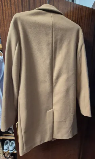 Abrigo Zara Hombre Talla M Beige
