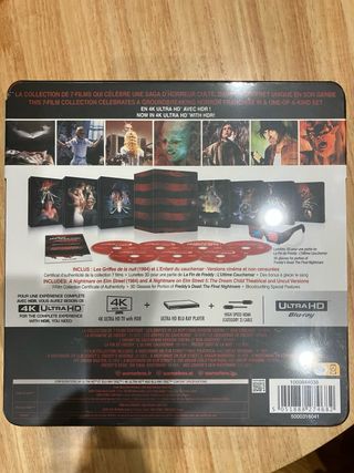Pesadilla en Elm Street Colección 4K + Blu-ray