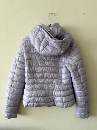 Chaqueta acolchada Zara lila