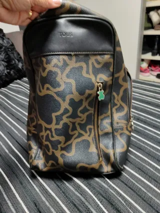 Mochila Tous Negra y Marrón