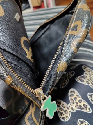 Mochila Tous Negra y Marrón