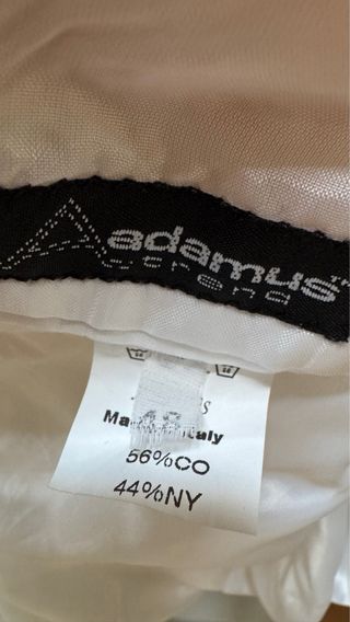 Giacca Uomo Adamus Made in Italy - Tg 48 - Bianca