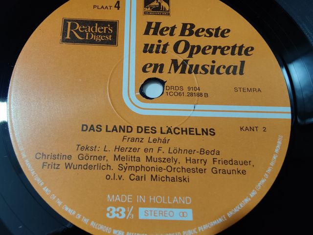 Vinilo Der Zarewitsch & Das Land des Lächelns