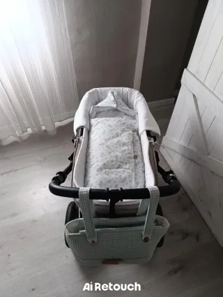 Saco y bolso para carrito de bebé