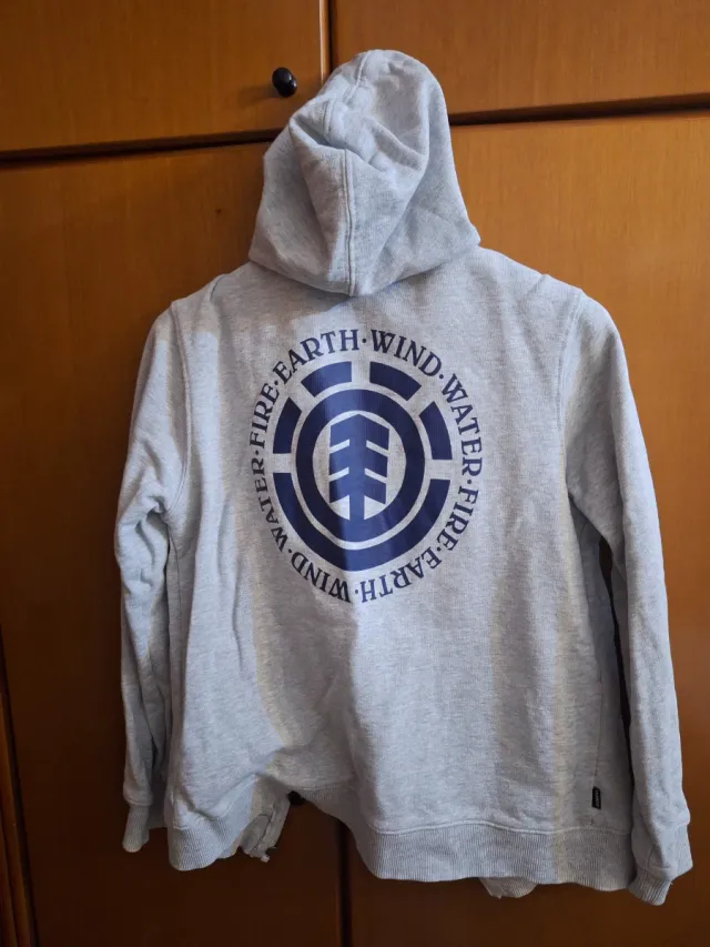 Sudadera Element Niño Gris