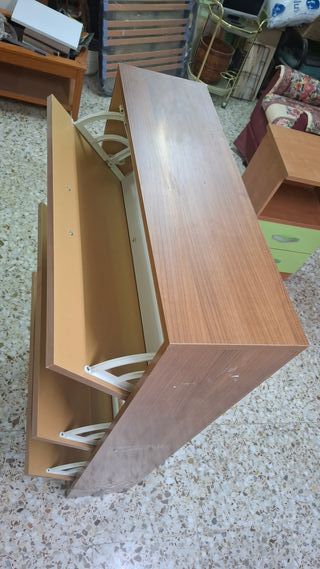 Zapatero nuevo color nogal