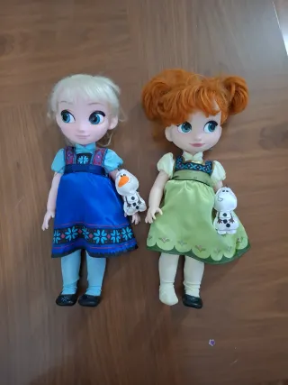 Muñecas Elsa y Ana Frozen Disney
