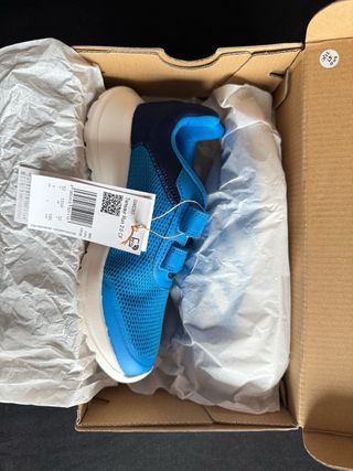 Zapatillas Adidas niño velcro azul