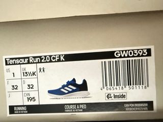 Zapatillas Adidas niño velcro azul