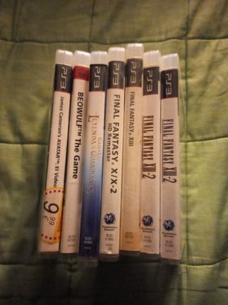 Lote 7 Juegos PS3 RPG