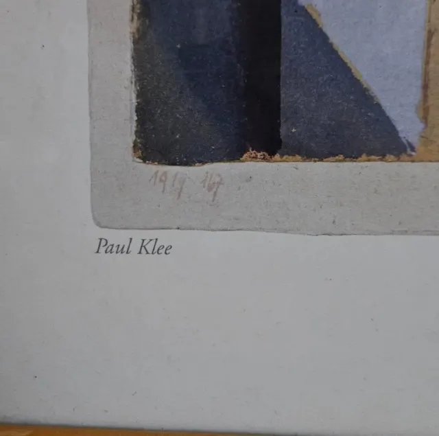 Lámina Paul Klee Cityscape with Yellow Windows