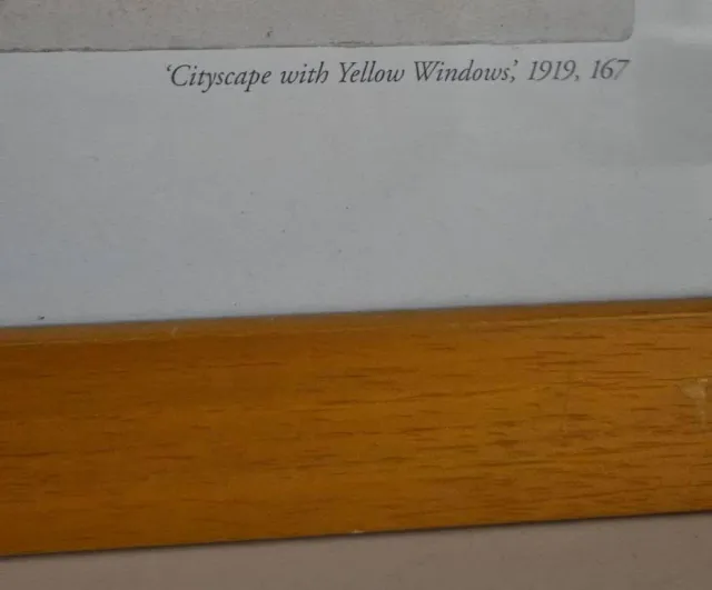 Lámina Paul Klee Cityscape with Yellow Windows