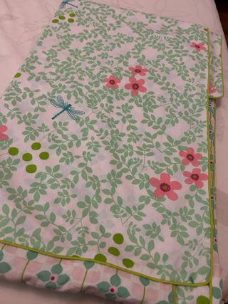 Funda Nórdica Cama 90 cm con funda cojin cuadrada