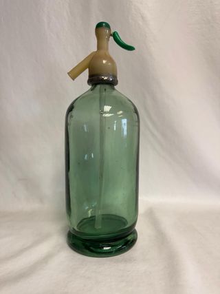 Sifón Modernista Vidrio Verde