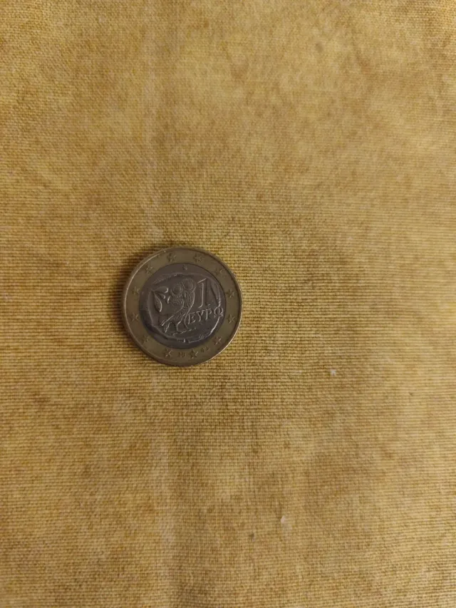 Moneta 1 Euro Grecia 2002