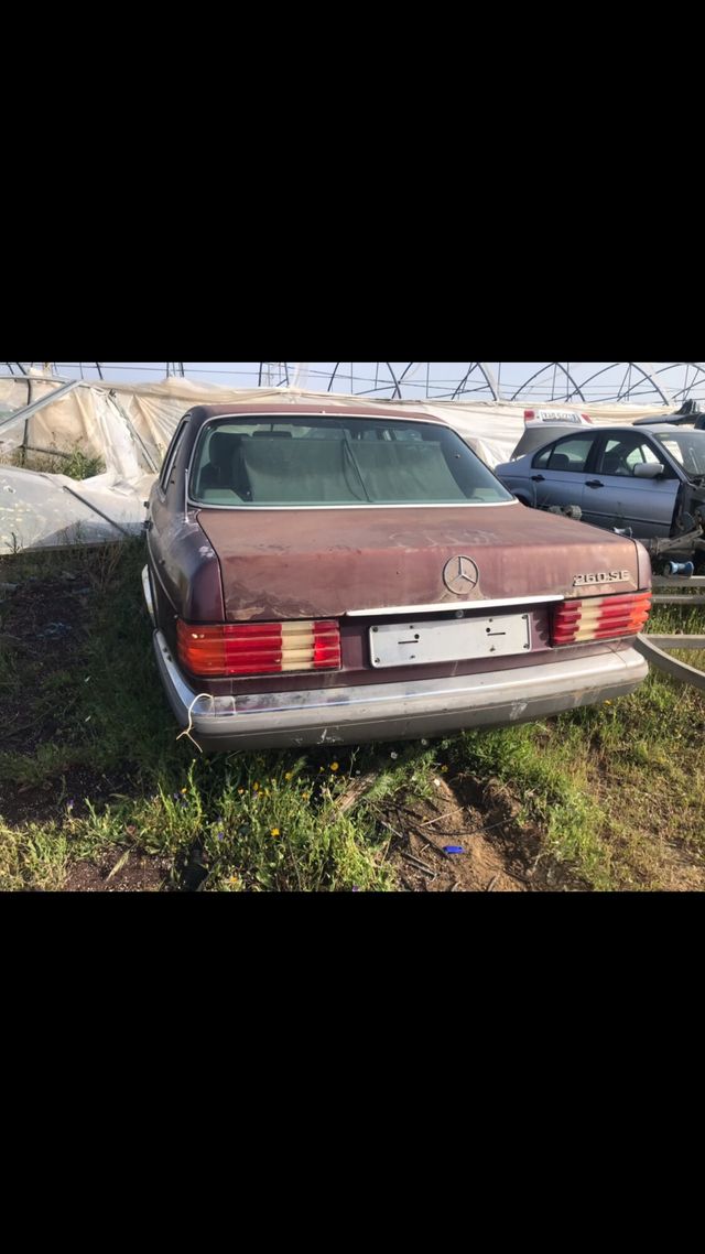 Despiece Mercedes 260SE W126