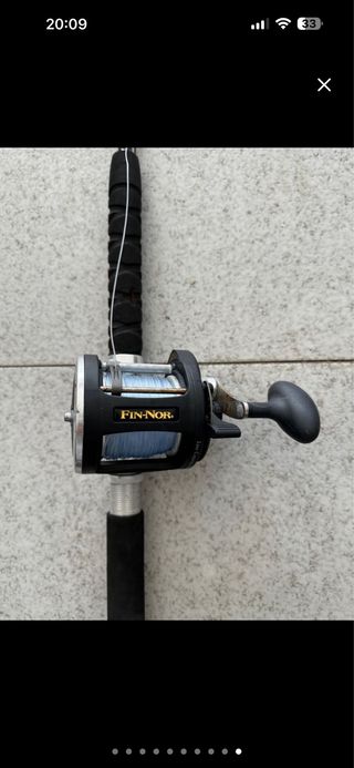 Lote 3 cañas de pescar