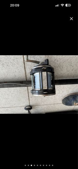 Lote 3 cañas de pescar