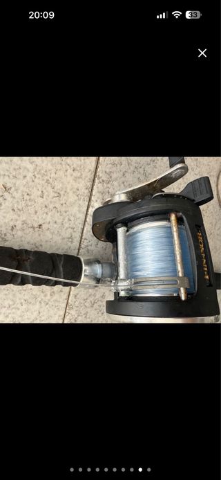 Lote 3 cañas de pescar