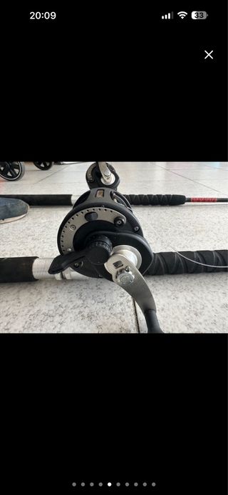 Lote 3 cañas de pescar